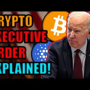 Joe Biden’s Cryptocurrency Executive Order EXPLAINED! (Good or Bad?) + Cardano Founder LIED? ???