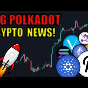 CRYPTO PRICES EXPLODING! Bitcoin & Ethereum RALLY! (Polkadot, Cardano, Vechain News)