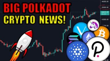 CRYPTO PRICES EXPLODING! Bitcoin & Ethereum RALLY! (Polkadot, Cardano, Vechain News)