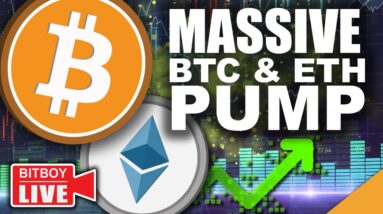 ?MASSIVE BITCOIN & ETHEREUM PUMP!!! (Prepare For XRP & Cardano Breakout)