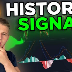 HISTORIC BITCOIN SIGNAL FLASHES!! LAST TIME THIS HAPPENED BITCOIN MOVED UP 84% (within 100 days)!!!!