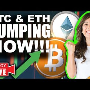 BITCOIN & Ethereum Pumping NOW!!! (Intense Crypto FOMO Setting In)