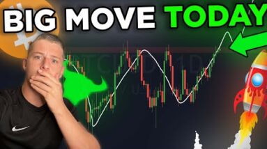 BITCOIN WILL MOVE BIG TODAY!! SHORT SQUEEZE INCOMING?!?!