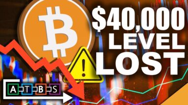 Bitcoin Dumping as $40,000 Level LOST (Institutions Hold RECORD Amount of Bitcoin)