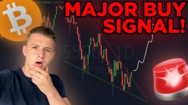 ? BITCOIN HOLDERS PREPARE NOW!!! MAJOR BUY SIGNAL FOR BITCOIN!!!