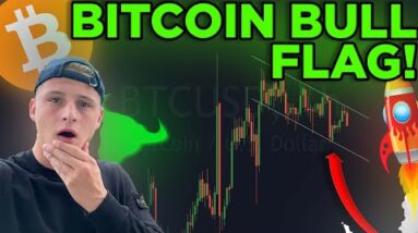 ?BITCOIN BULL FLAG!! BITCOIN TO $43K TODAY?!?!