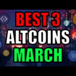 Bitcoin Entering 'Golden Buy Zone'! 3 BEST Altcoins BIG Milestones in March! (2 Week Warning)