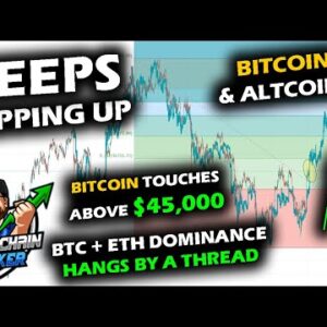 HIGH ANTICIPATION for Altcoin Market as Bitcoin Price Chart Keeps Pushing, Dominance Charts Linger