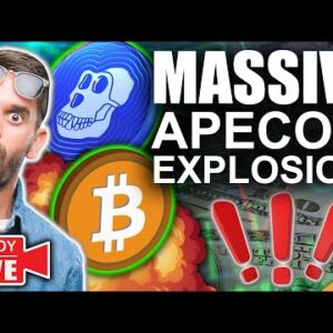 Bitcoin will Continue to Outperform Gold & Stock Market (ApeCoin EXPLODES 900%)