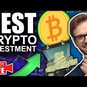 The BEST Crypto Investment RIGHT NOW (Bitcoin Holding Above Support)