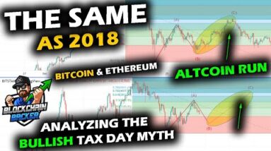 OPTIMISM FOR TAX DAY, Bitcoin Price Chart and Ethereum Structure Match, Last Time Altcoin Market Won