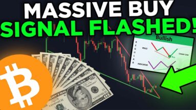 ?MASSIVE BUY SIGNAL JUST FLASHED FOR BITCOIN! PREPARE FOR LIFT OFF!