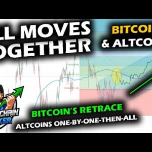 STILL STRONG UNDER THE HOOD as Bitcoin Price Chart Pulls Back, Altcoin Market Historic Unison Rises