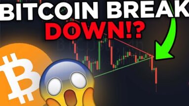 BITCOIN BREAKING DOWN!! PRICE TARGETS REVEALED! DO WE NEED TO PANIC??