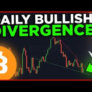 BITCOIN DAILY BULLISH DIVERGENCE!! + HUGE REVERSAL PATTERN!