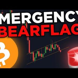 🚨EMERGENCY: BITCOIN BEAR FLAG?!?!?