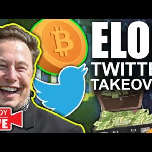 Elon Musk Offers $43B to Buy TWITTER (Blackrock Latest Investment Bullish for Crypto)