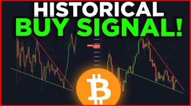 HUGE BITCOIN BUY SIGNAL!! BITCOIN WILL MOVE BIG TODAY!!