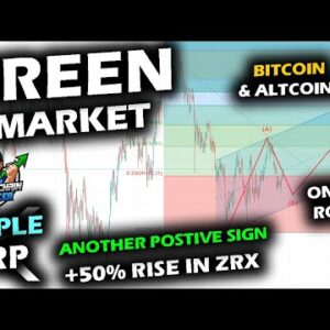 GREEN MARKET DAY as Bitcoin Price Chart and Altcoin Market Rise, Early Sign of Another Altcoin Rise