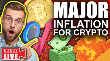 Crypto Markets Embrace +8% Inflation as White House PANICS! (Robinhood Shocks Investors)