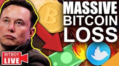 $1.1 Billion BITCOIN Loss! + Elon Musk Pumping NFTs on Twitter