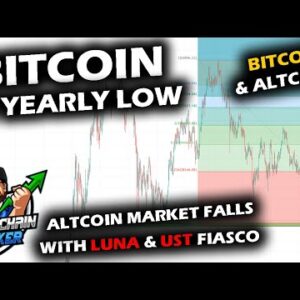 WILD START Bitcoin Price Chart Touches Yearly with Inflation Data Release! Altcoin Market and Luna!