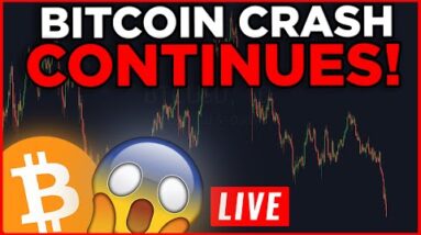 BITCOIN IS CRASHING! EXPLAINED WHY WE ARE DROPPING…