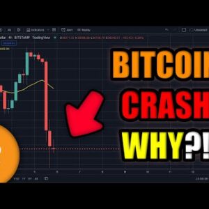 HOLY MOLY! BITCOIN & CRYPTO CRASHING DUE TO *THIS*! 💥 (TERRA LUNA KEEPS BUYING)!