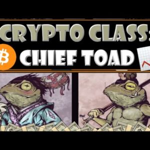 CRYPTO CLASS: CHIEF TOAD | WORLD'S FIRST STORY-BASED NFT COLLECTION | READ STORIES FOR REWARDS