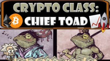 CRYPTO CLASS: CHIEF TOAD | WORLD'S FIRST STORY-BASED NFT COLLECTION | READ STORIES FOR REWARDS