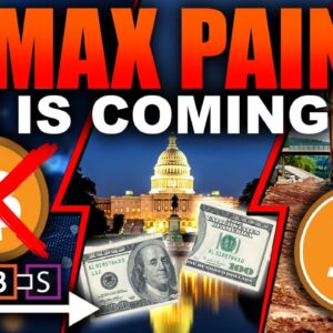 MAX PAIN Just Getting Started 😱 (CRYPTO Pays For FED Mistakes)