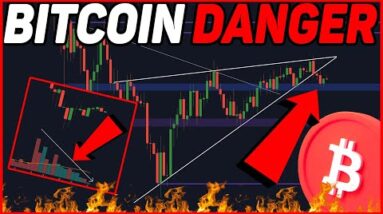 BE WARNED!! BITCOIN LOOKS DANGEROUS HERE!!