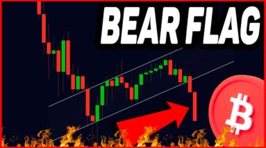 BITCOIN CRASH TO $9,000?!?! BEAR FLAG BREAKING DOWN!