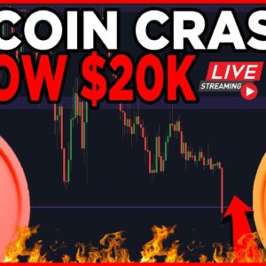 BITCOIN CRASHING!!! CATCHING LIVE TRADES NOW!