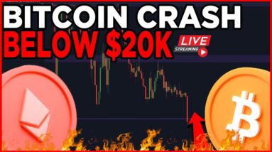 BITCOIN CRASHING!!! CATCHING LIVE TRADES NOW!