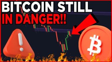 BITCOIN IS IN EXTREME DANGER!!! MY NEXT 100% TRADE ON BITCOIN!!!!