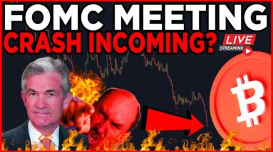 🔴LIVE FED MEETING!! MASSIVE BITCOIN CRASH INCOMING?!?!?