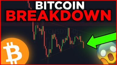 🚨BITCOIN: BREAK DOWN HAPPENING RIGHT NOW!