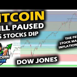 CRYPTO KEEPS ANTICIPATION HIGH as Bitcoin Price Chart Still Paused While Stock Market Keeps Diving