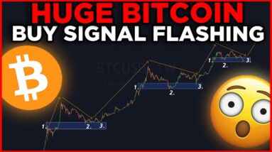 HUUUUGE BITCOIN SIGNAL JUST FLASHED!!! PAY ATTENTION NOW!!!!!!