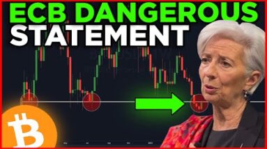 BITCOIN HAS TO BREAK THIS LEVEL! 🚨ECB President Lagarde makes a dangerous statement...