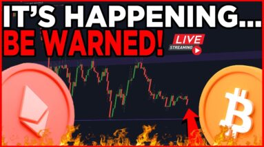 IT'S HAPPENING... ETHEREUM AT RISK OF $264M LIQUIDATION! + MY NEXT LIVE TRADE