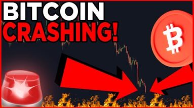 LIVE: BITCOIN CRASHING CAN WE TRADE THIS?!