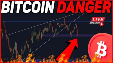 LIVE: BITCOIN DUMPING!! THIS LOOKS DANGEROUS...