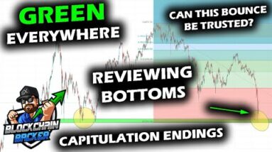 MARKETS TURN GREEN as Selloff Calms for Bitcoin Price Chart and Altcoin Market, Ethereum Review