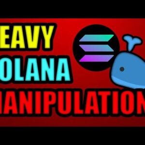 SOLANA (CRYPTO PRICE) AT RISK OF GOING TO ZERO! 🚨 🚨 🚨 [WHALE MANIPULATION]