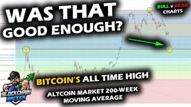 Altcoin Market Gets First Green Week, Bitcoin Market Cap Price Chart Holds All Time High, Conflicts