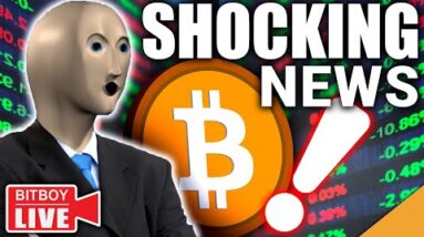 SHOCKING News For STOCK MARKET & BITCOIN (STEEP Rate Hikes Incoming)