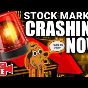 Stock Market Crashing NOW! (Bitcoin & Crypto Companies Dissolving!!)