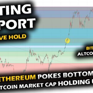 Bitcoin Price Chart Tests Lows, Ethereum Dips, Altcoin Market Holds Up, DIRECTION DECISIONS